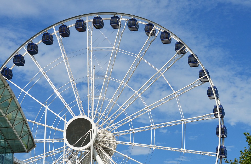 this image shows the Centennial Ferries Wheel